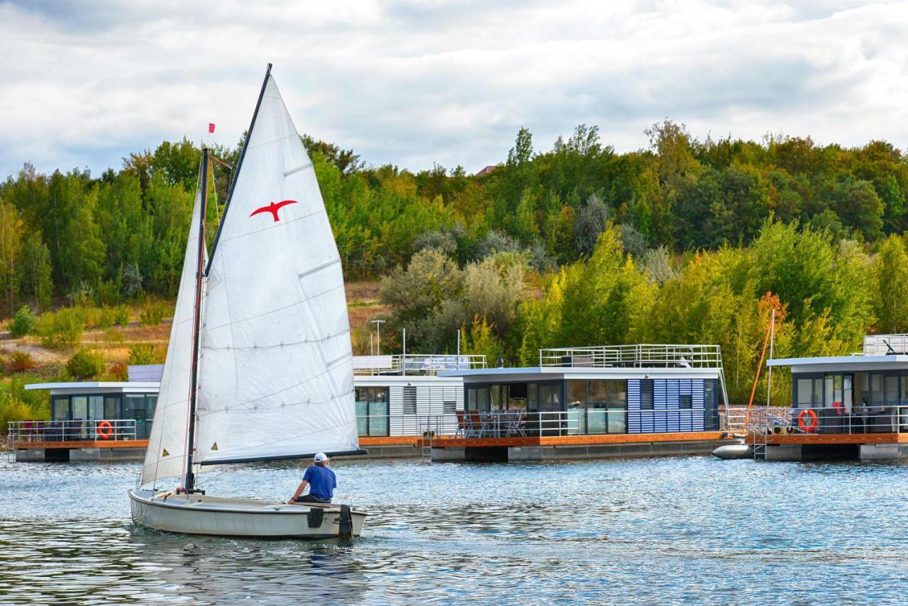 Hausboot No. 5 "Treibholz" Βίλα Mucheln Εξωτερικό φωτογραφία