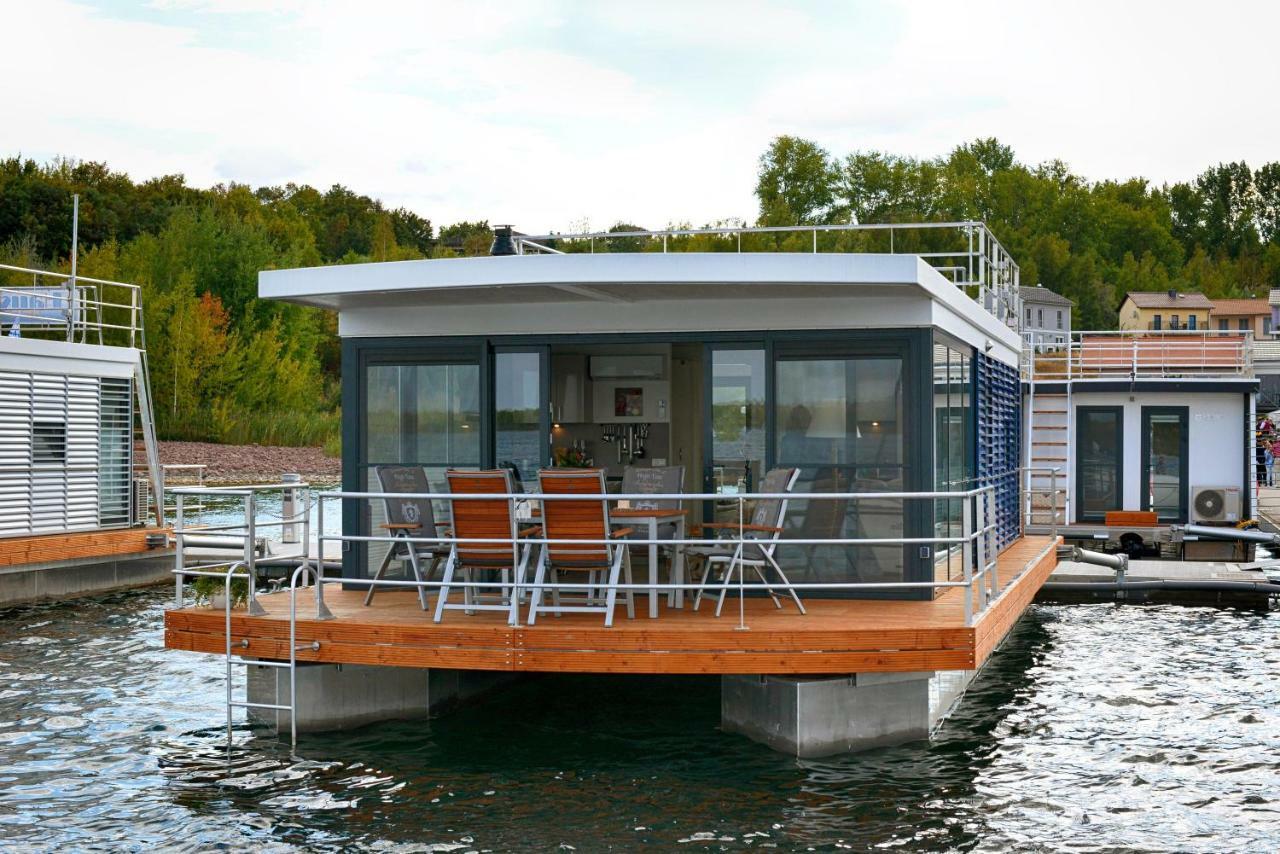 Hausboot No. 5 "Treibholz" Βίλα Mucheln Εξωτερικό φωτογραφία